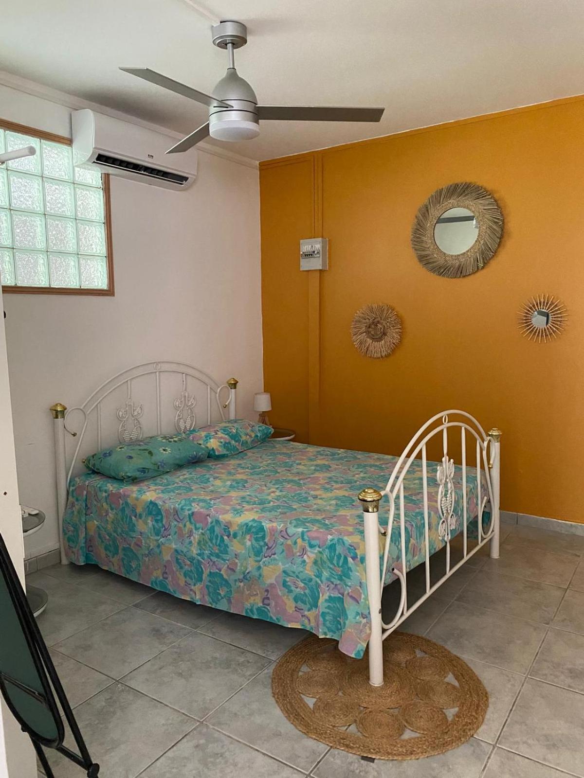 Aquaverde Eco Et Confort- Bas De Villa Avec Jardin Et Parking Le Gosier  Luaran gambar