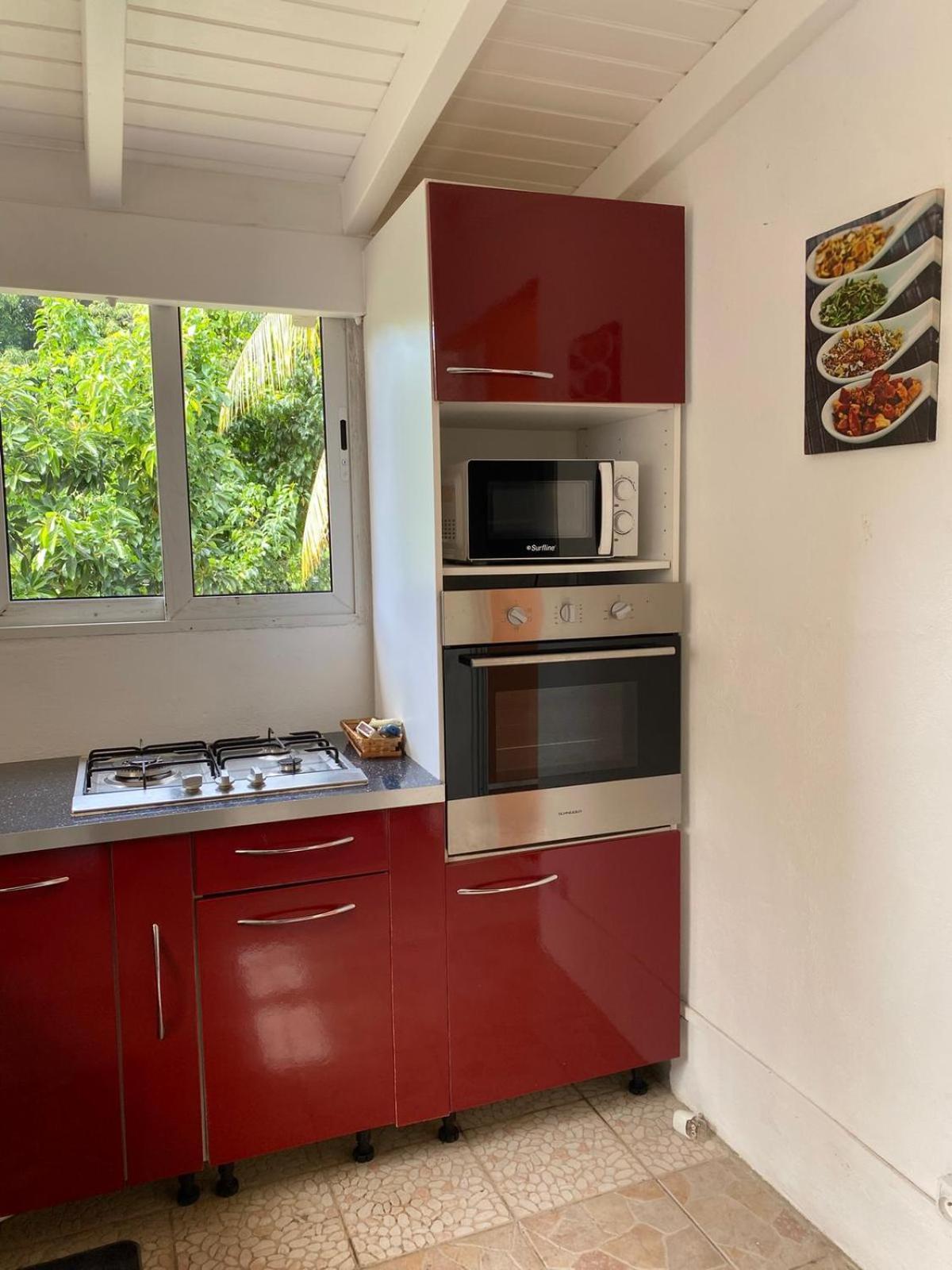 Aquaverde Eco Et Confort- Bas De Villa Avec Jardin Et Parking Le Gosier  Luaran gambar